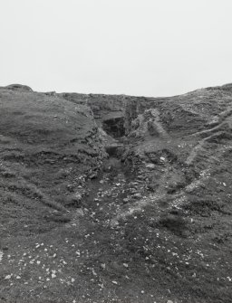 Quarry cutting, detail