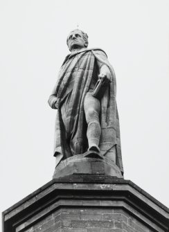 Detail of statue