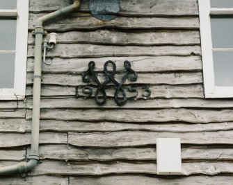 School / public hall, detail of date plaque 1953