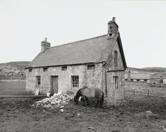 View of laundry from SE