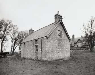 View of laundry from NW