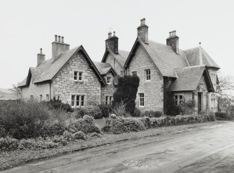 View of farmhouse from SW