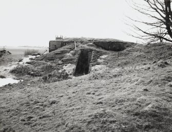 View of World War Two generator house (now cattle shed) from North West
See MS/744/117 and DC33078, item 31