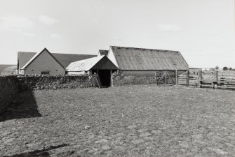 View of sheep fold (NC 5731 1064) with steading behind (NC 5727 1064) from E
See MS/744/100/1 & 2, items 1-19