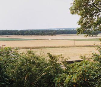 View of improved field systems to South of steading from North