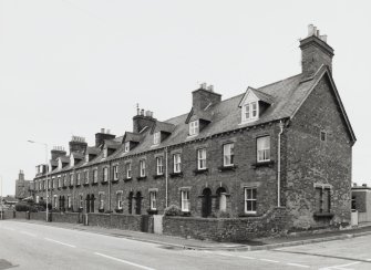 View of terrace from NE