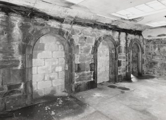 Interior.  Ground floor, rear hall, view from south west