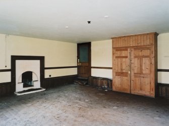 Interior.  Ground floor, billiard room, view from south east