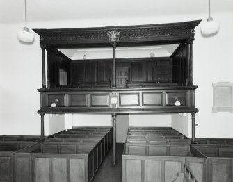 Interior. Laird's loft, view from south