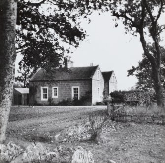 View of farmhouse from WSW