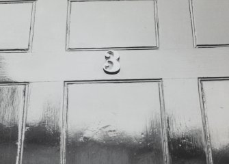 3 Abercromby Place
Detail of 3" numeral, solid