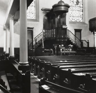 St Mary's Church, interior
View from beneath gallery towards pulpit