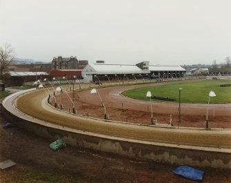 Edinburgh, Beaverhall Road, Powderhall Stadium.
View from North East.