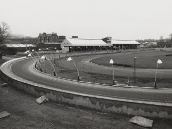 Edinburgh, Beaverhall Road, Powderhall Stadium.
View from North West.