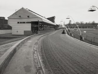 Edinburgh, Beaverhall Road, Powderhall Stadium.
View from East.