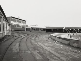 Edinburgh, Beaverhall Road, Powderhall Stadium.
View from South.