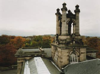 Roof, view from East inclluding National Gallery of modern Art