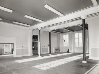 First floor, hall, view from South