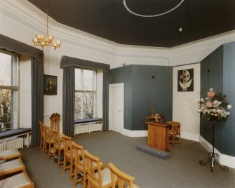 Edinburgh, 15 Boswall Road, Challenger Lodge.
General view of chapel from South West.