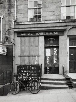 No 15 Blair Street, J & J A Dunn Ironmongers -General view of entrance from East