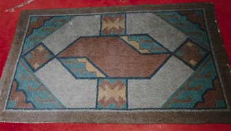 13 Brandon Street, interior.
Detail of rug.