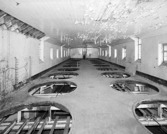 Craigmillar Brewery, tun room, interior
View of upper floor (tuns removed)