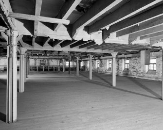 Craigmillar Brewery, maltings, interior
View of maltings floor