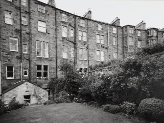 19, 20, 21 Buckingham Terrace.
General view of rear from South West.