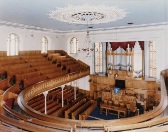 Broughton Place Church, interior
View towards East from balcony