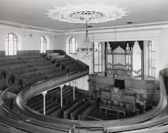 Broughton Place Church, interior
View towards East from balcony