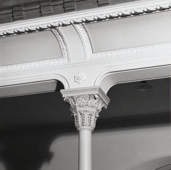 Broughton Place Church, interior
Detail of capital supporting balcony
