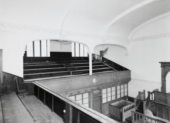 Interior, first floor view of East gallery