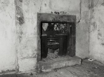 Brunstane House, interior
View of fireplace on attic floor, North wing