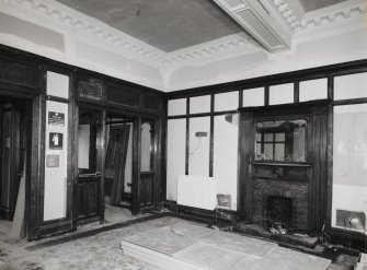Ground floor, entrance hall, view from North West