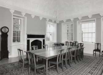 Moray House. Interior. view of first floor Balcony Room from South