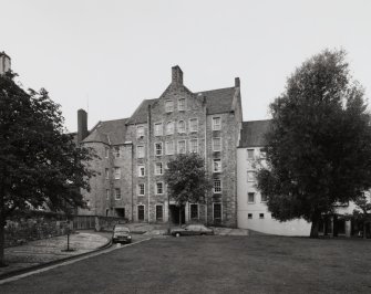 View of Chessel's Court courtyard, from South