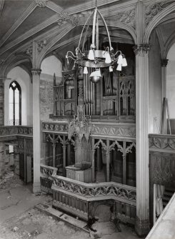 View of east end of main hall