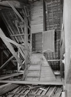 Detail of ventilator in roof space