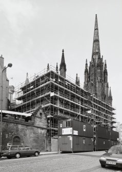 View from West South West