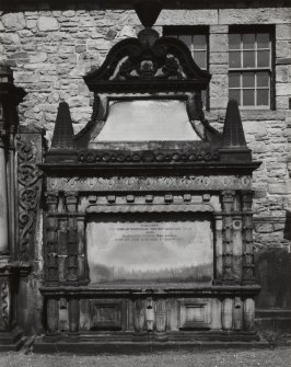 Detail of Purves monument.