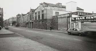 General view of the Causewayside facade seen from the South.