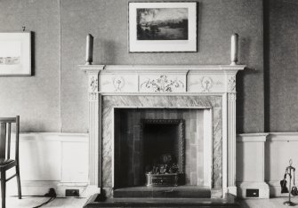 Fireplace in North West room, 2nd floor