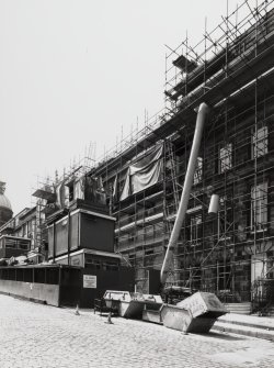 No.s 12-17, view from North East, under scaffolding