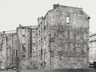 27, 29 Clarence Street, 95, 97 St Stephens Street.
View of rear from North.