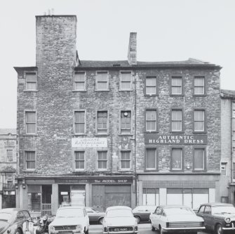 General view of North elevation of Nos 33 - 40 Chambers Street (now demolished).