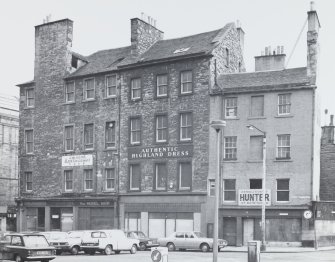 General view of Nos 33 - 40 Chambers Street (now demolished) from North West.