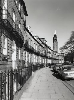 Coates Crescent.
View from South West.