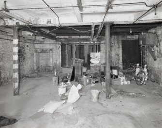 Lower basement, view from North.