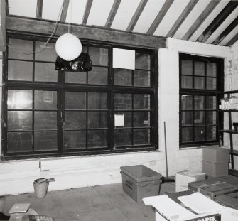 First floor, office, view from North.