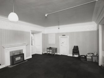 Interior, general view of First Floor room in Old Craig House from South West.
